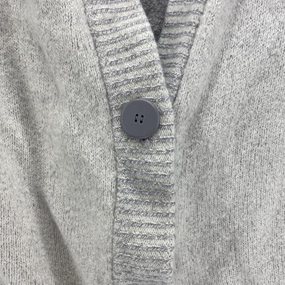 Allbirds merino wool grey the cardigan minimalist casual office size M - Picture 8 of 10